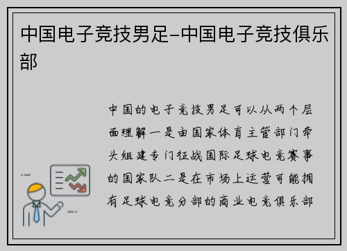中国电子竞技男足-中国电子竞技俱乐部